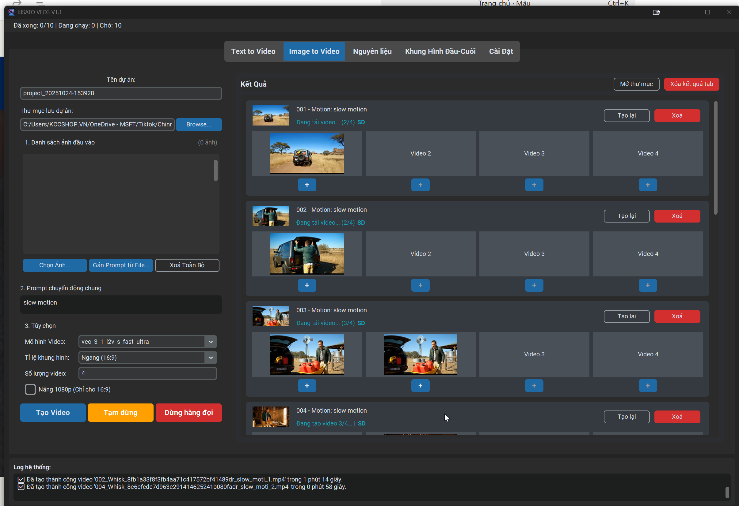 Công cụ AI của Kisato.app